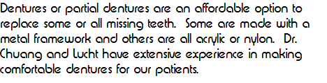 dentures dental